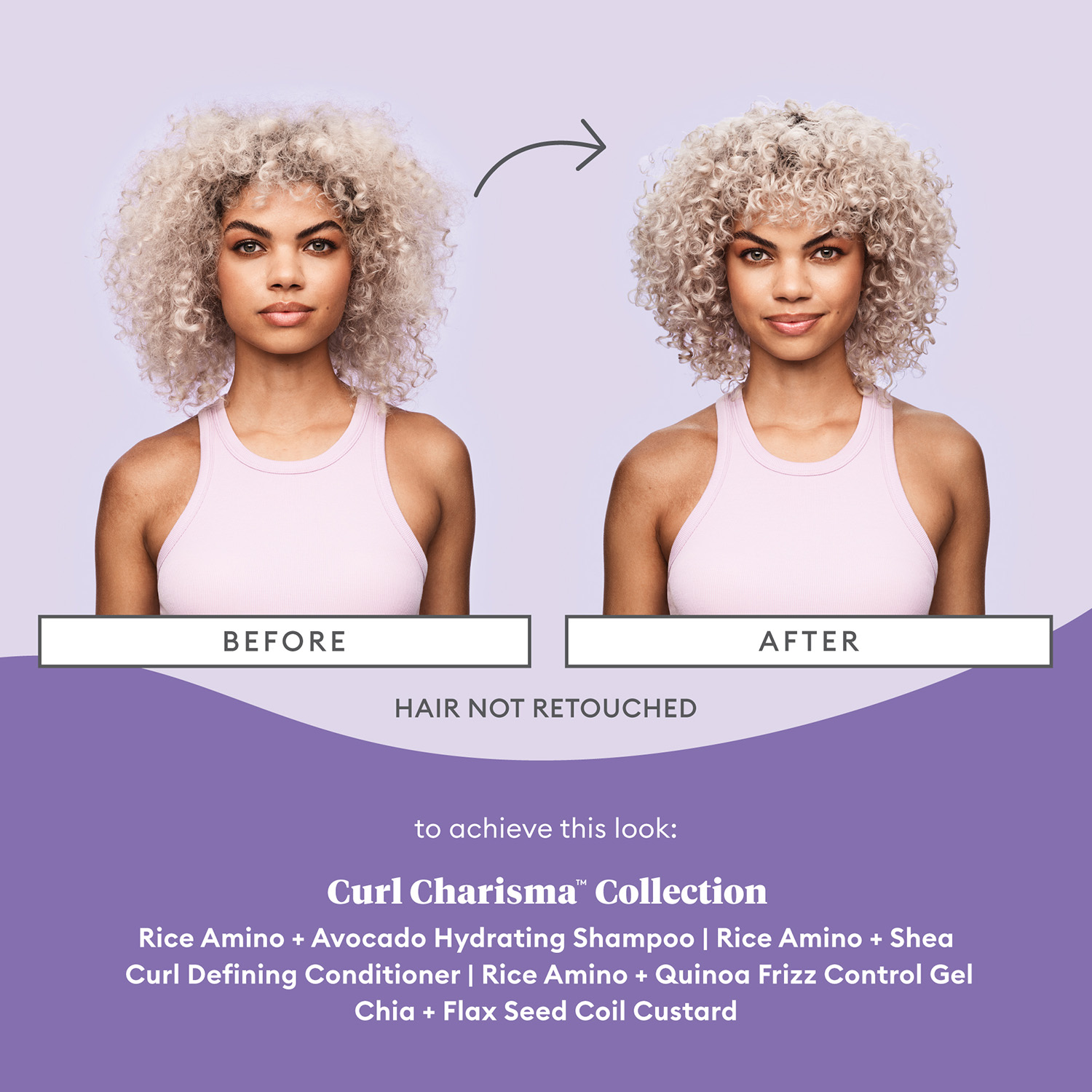 CURL CHARISMA™ RICE AMINO + QUINOA FRIZZ CONTROL GEL  (GEL DE ARROZ AMINO + QUINOA FRIZZ)